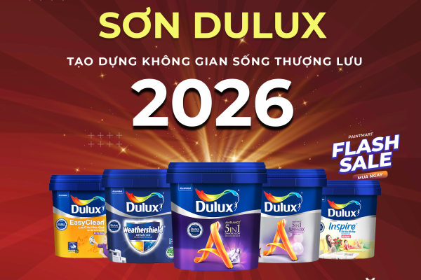 Bảng giá sơn Dulux mới nhất năm 2026