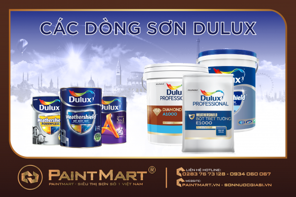 Top 10 dòng sơn dulux tốt nhất Việt Nam