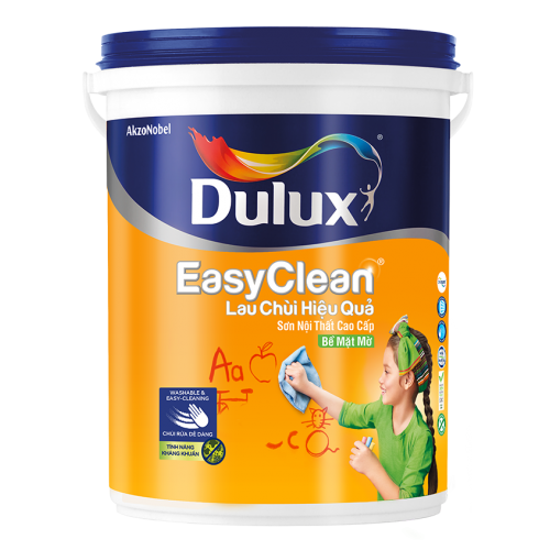 Sơn Nội Thất Dulux EasyClean Lau Chùi Hiệu Quả