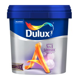 Sơn nước nội thất siêu cao cấp Dulux Ambiance 5 in 1 Superflexx Bóng Mờ Z611