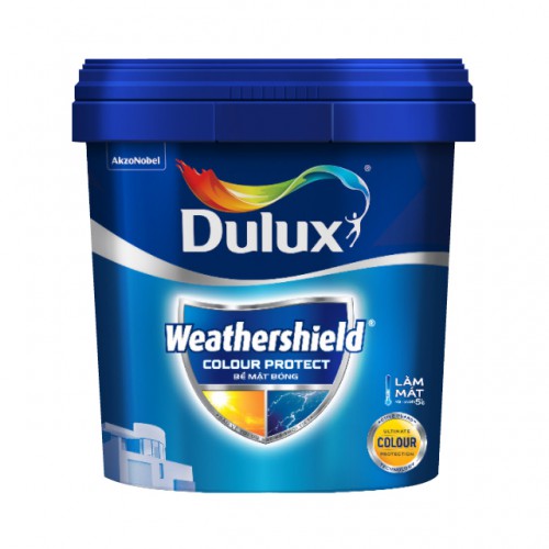 Sơn ngoại thất Dulux Weathershield Colour Protect bề mặt bóng