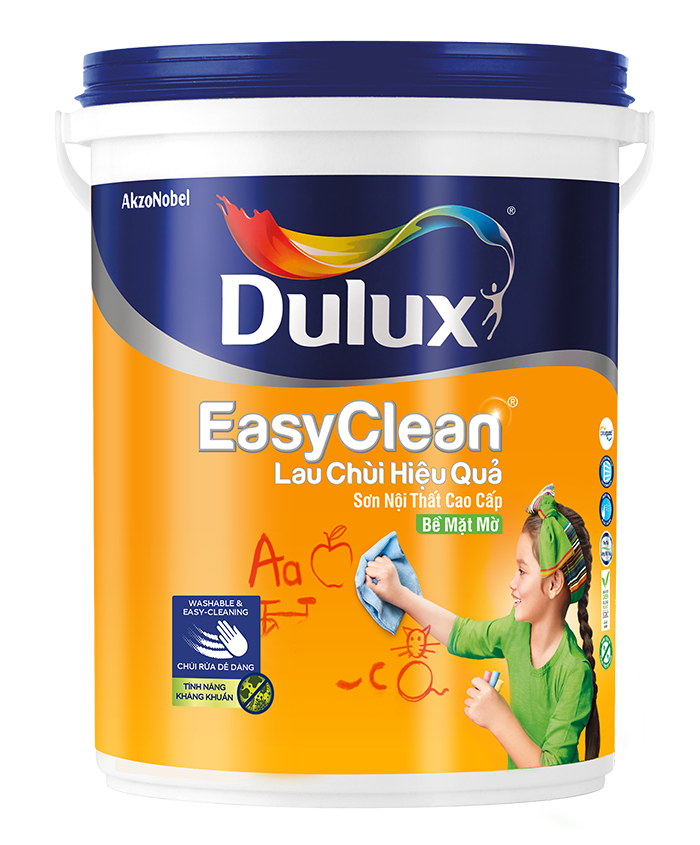 Sơn Dulux lau chùi hiệu quả